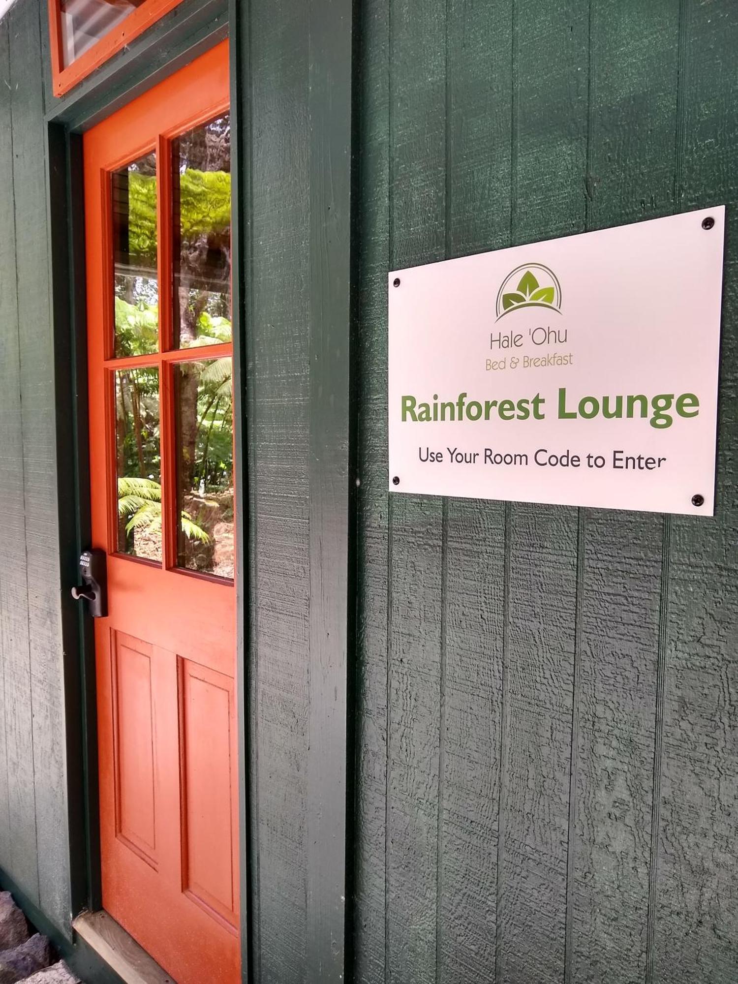 Hale 'Ohu Bed & Breakfast Volcano Buitenkant foto